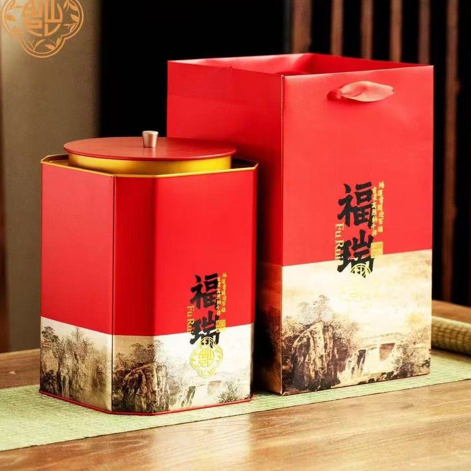 福鼎日晒老白茶礼盒装，可焖煮散茶，陈年陈香