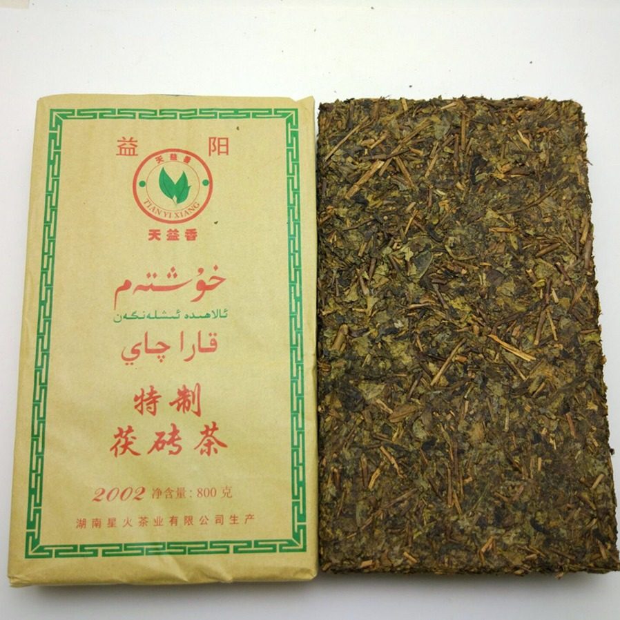 2013特制安化黑茶茯砖茶 800g, 金花茯砖, 奶茶原料