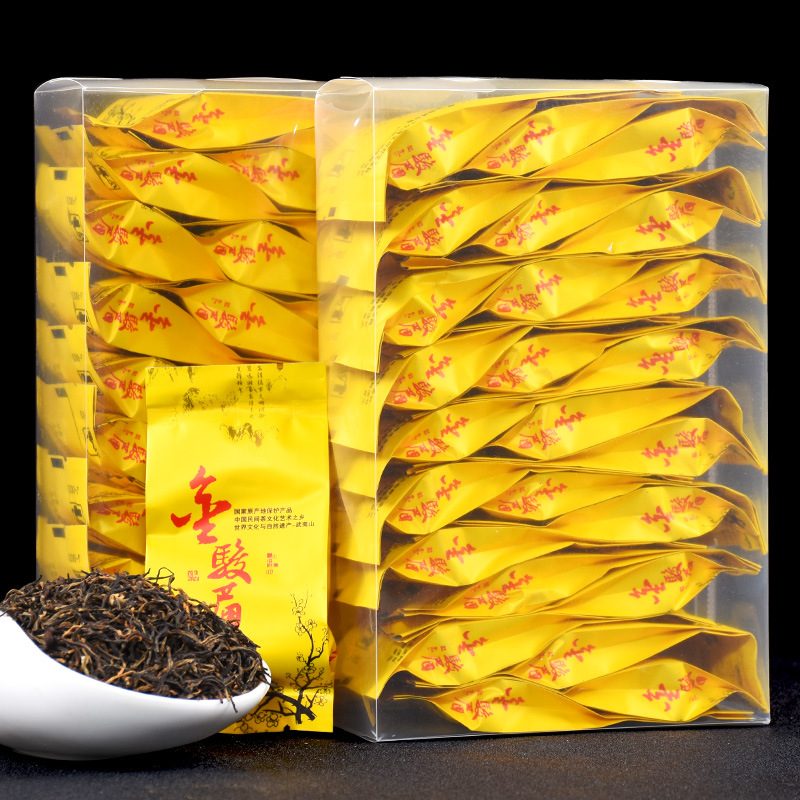 聚天禾金骏眉红茶PVC盒装，福建小种、铁观音、大红袍乌龙茶及闽红工夫茶