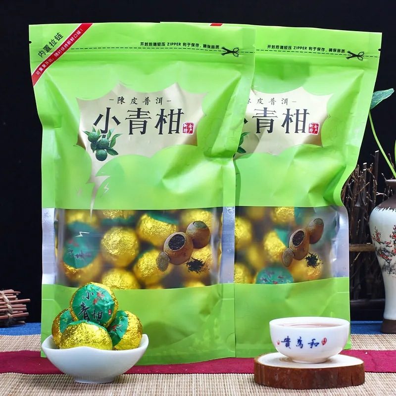 新会小青柑陈皮普洱熟茶 100g袋装