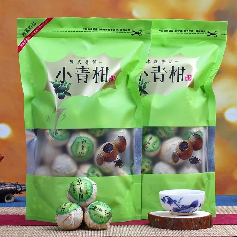 新会小青柑陈皮普洱熟茶橘普茶100g袋装