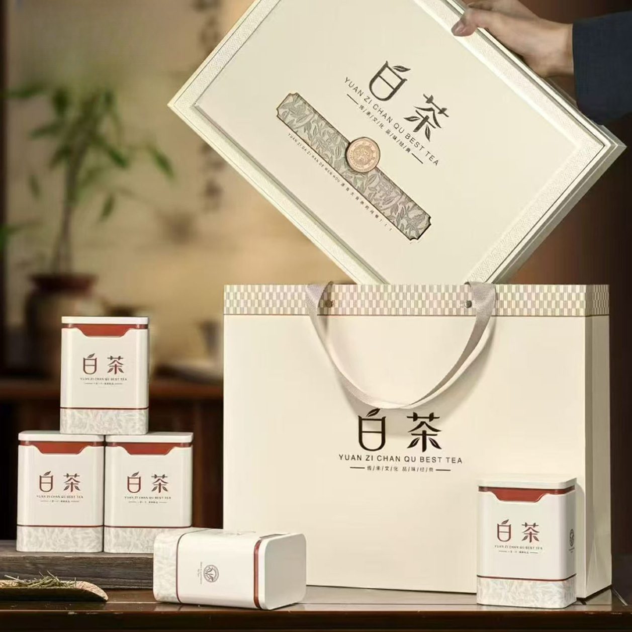 2026春季安吉高山白茶 明前特级绿茶 250g礼盒装