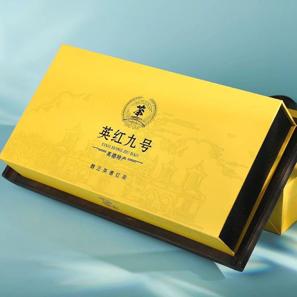 150g 30小泡装老树英德红茶英红九号礼盒，浓香型茶叶随手礼