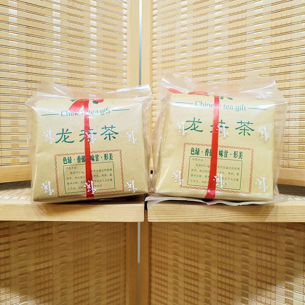 经典纸包龙井茶，浙江杭州产，2024年新茶