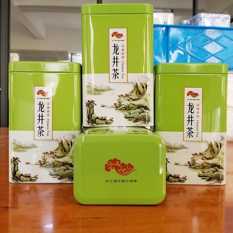 龙井茶 2026新茶 雨前高山绿茶 浓香耐泡 100克罐装