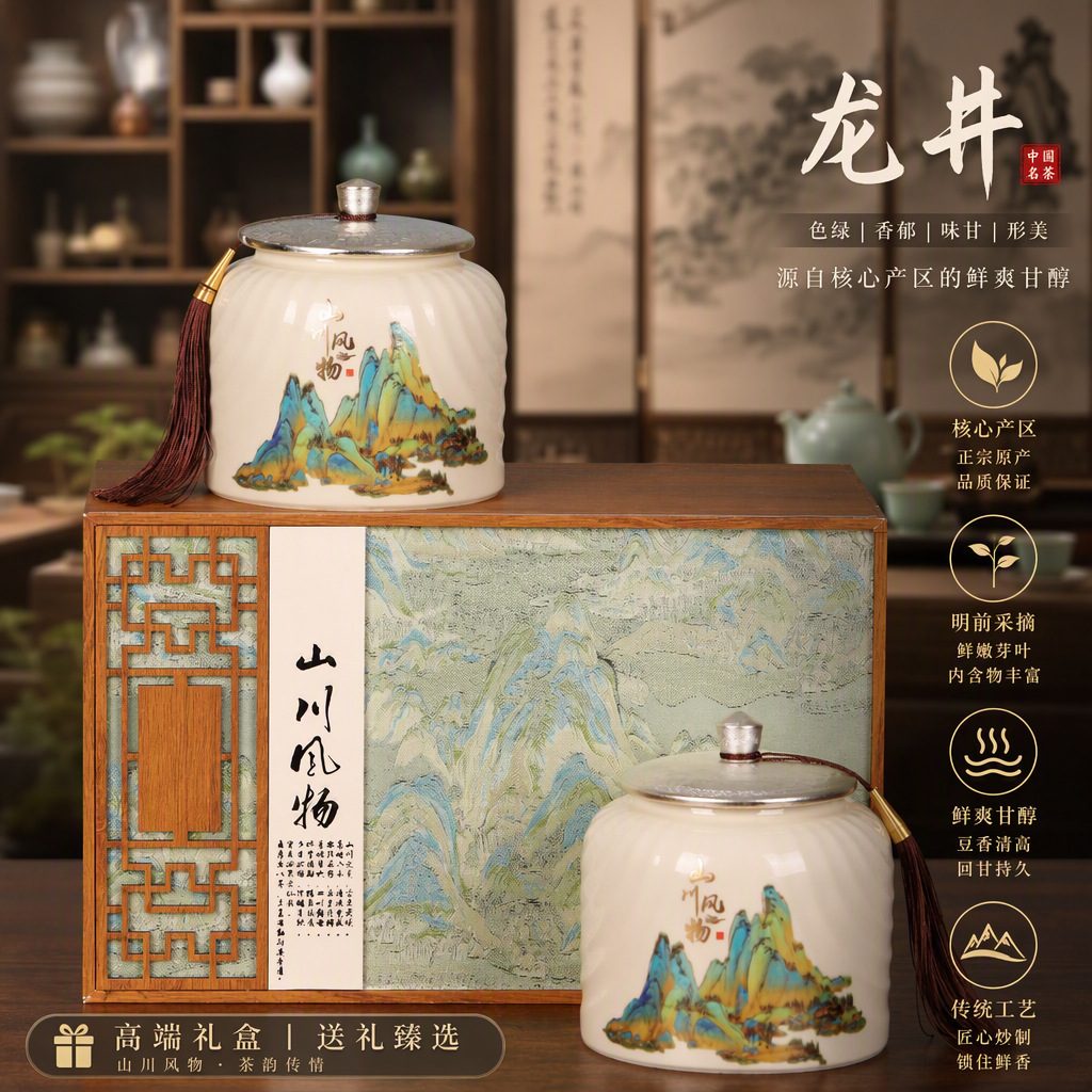 2026明前龙井绿茶茶叶礼盒